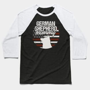 German Shepherd Mommy Baseball T-Shirt